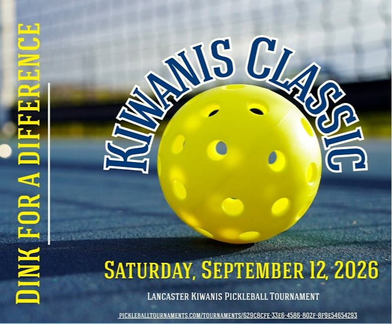 Kiwanis Classic Pickleball Event Flyer