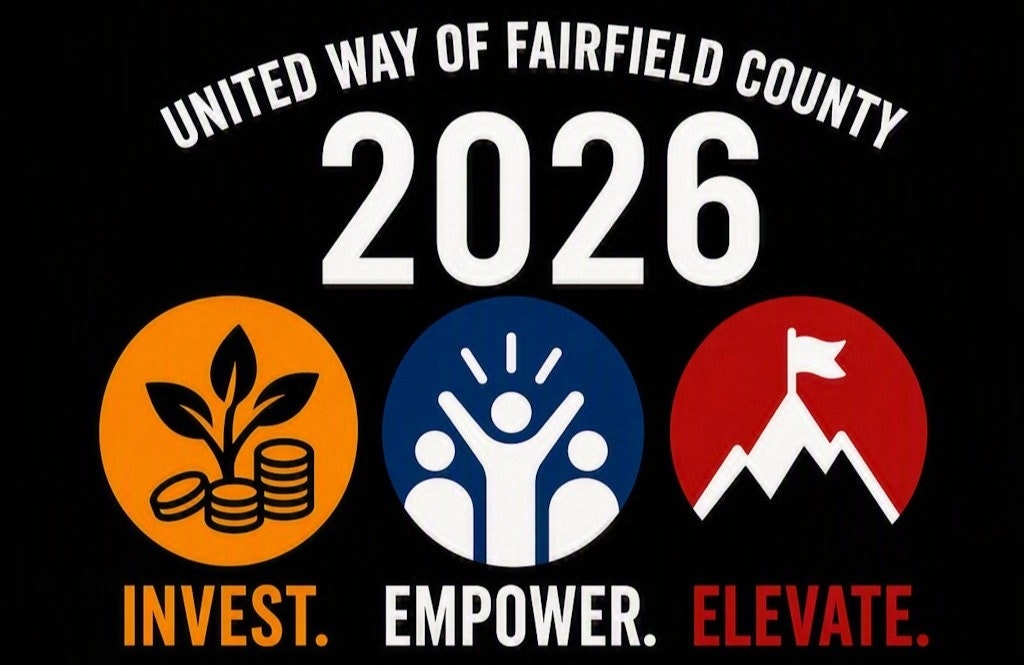 Invest. Empower. Elevate. United Way Campaign Logo.