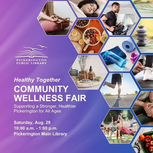 Healthy Together: Community Wellness Fair. Supporting a Stringer, Healthier, Pickerington for All Ages.