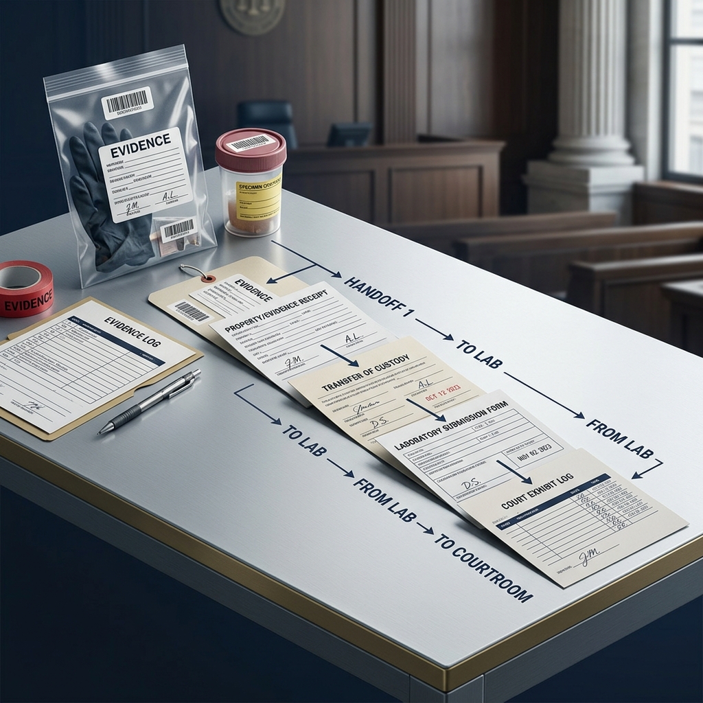 Chain-of-Custody Issues in California Criminal Cases