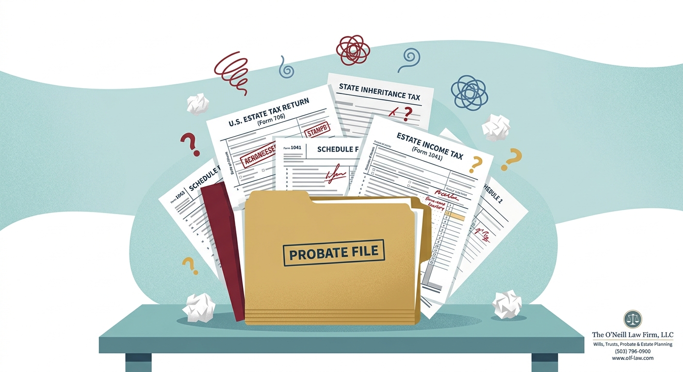 Protecting the Personal Representative from Unfiled or Unpaid Taxes in an Oregon Probate