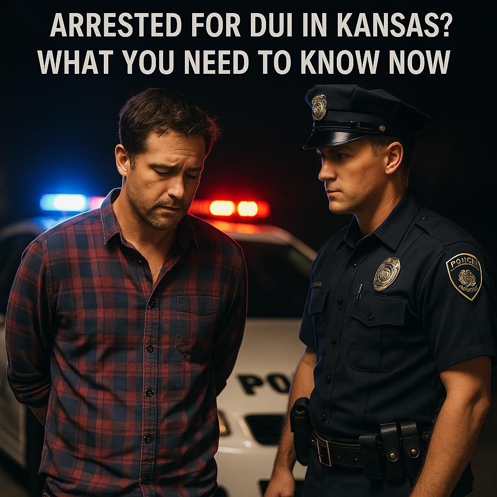 Arrested for DUI in Kansas? What You Need to Know Now
