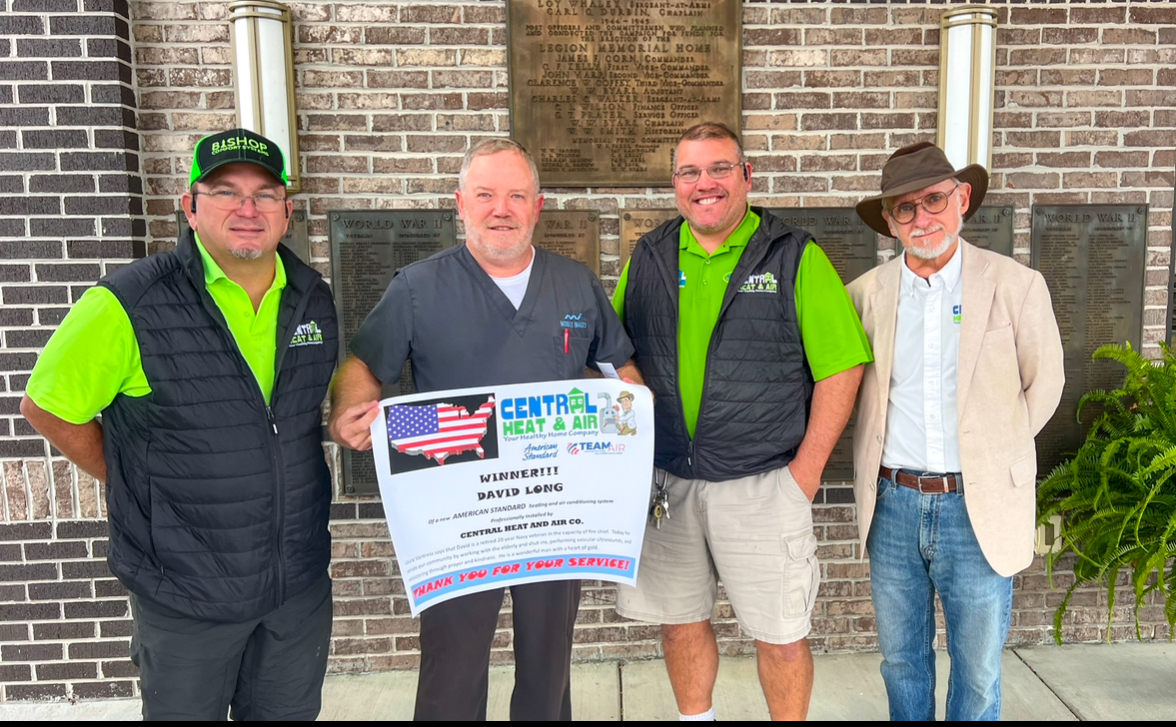 Central Heat and Air Company: Honoring Our Veterans with the Gift of Comfort