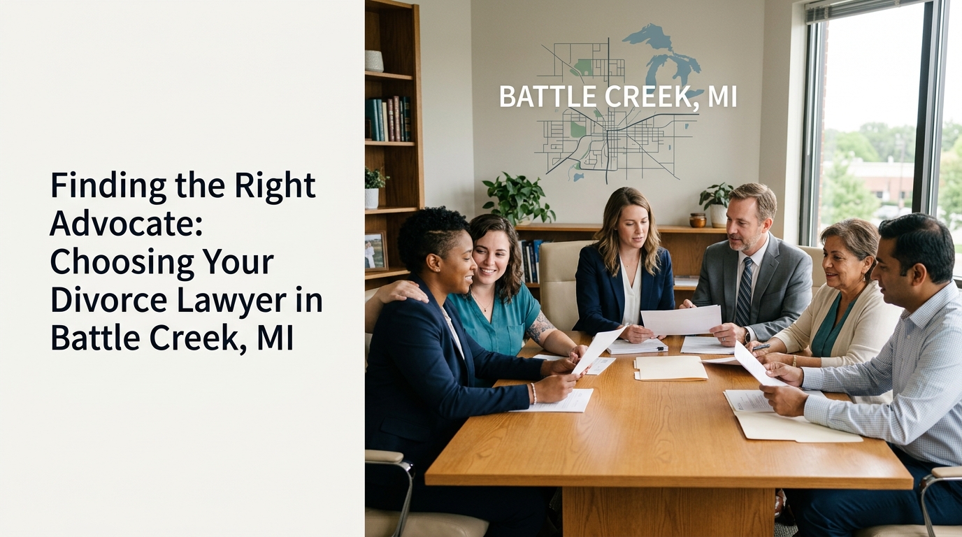 Divorce Lawyer Near Me in Battle Creek, MI: How to Choose the Right Attorney