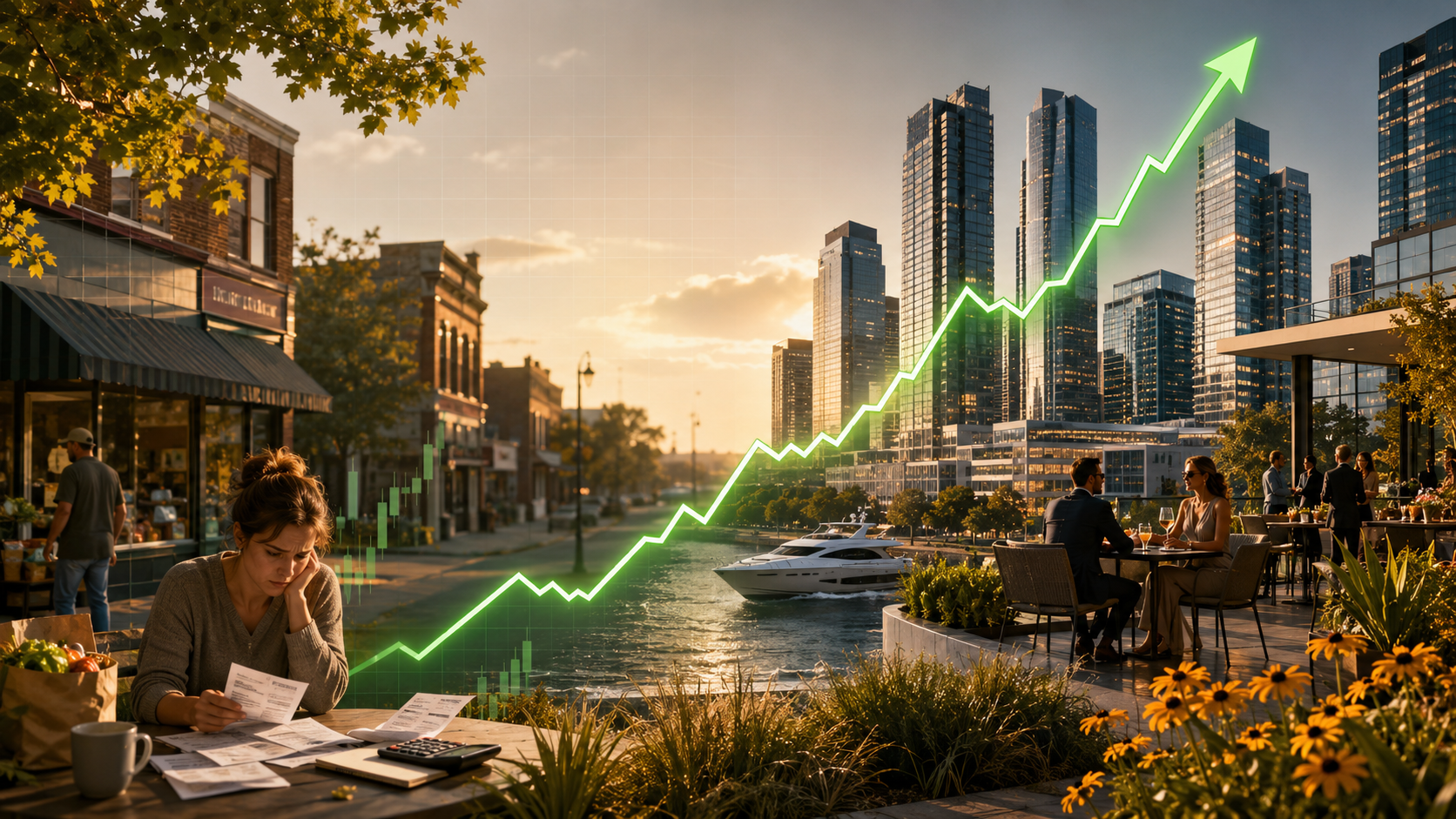 August analysis: A two-tier economy