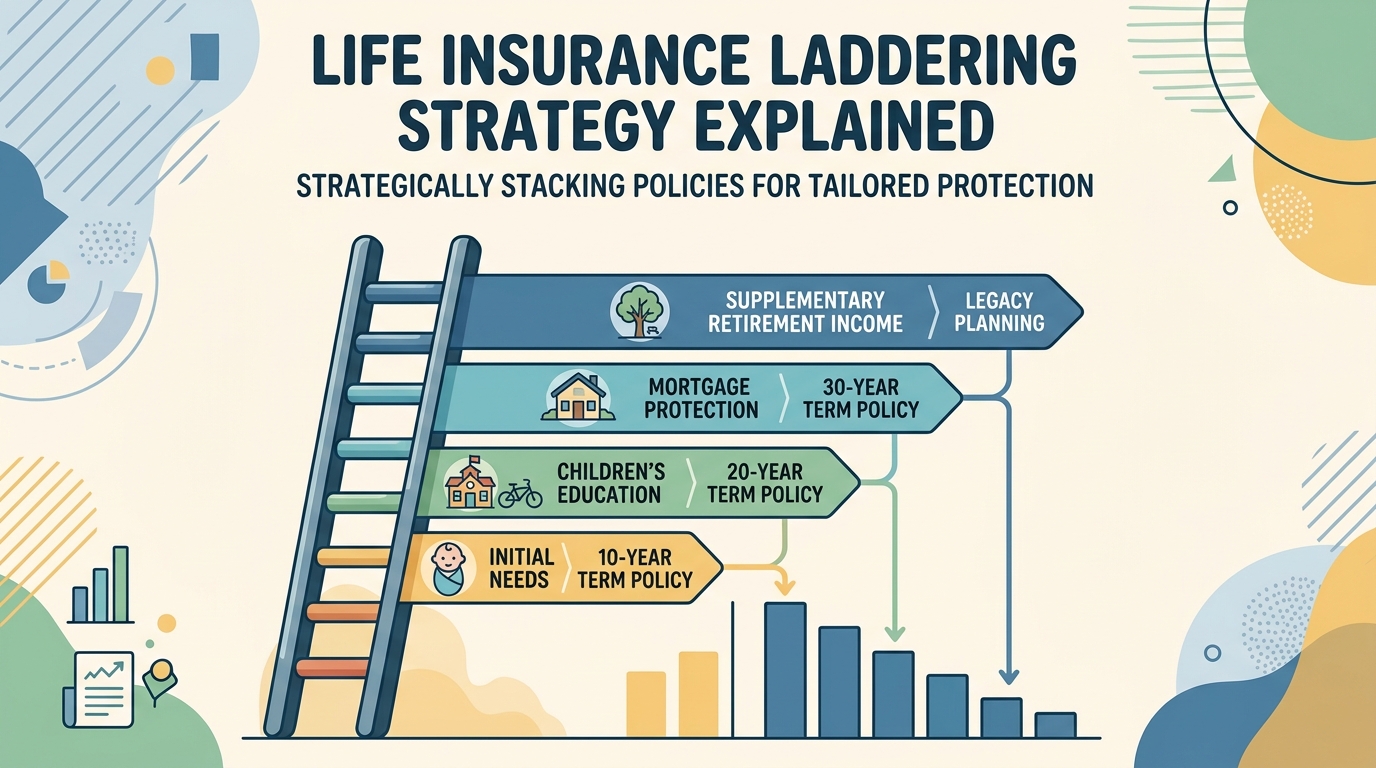 Life Insurance Laddering Strategy Explained