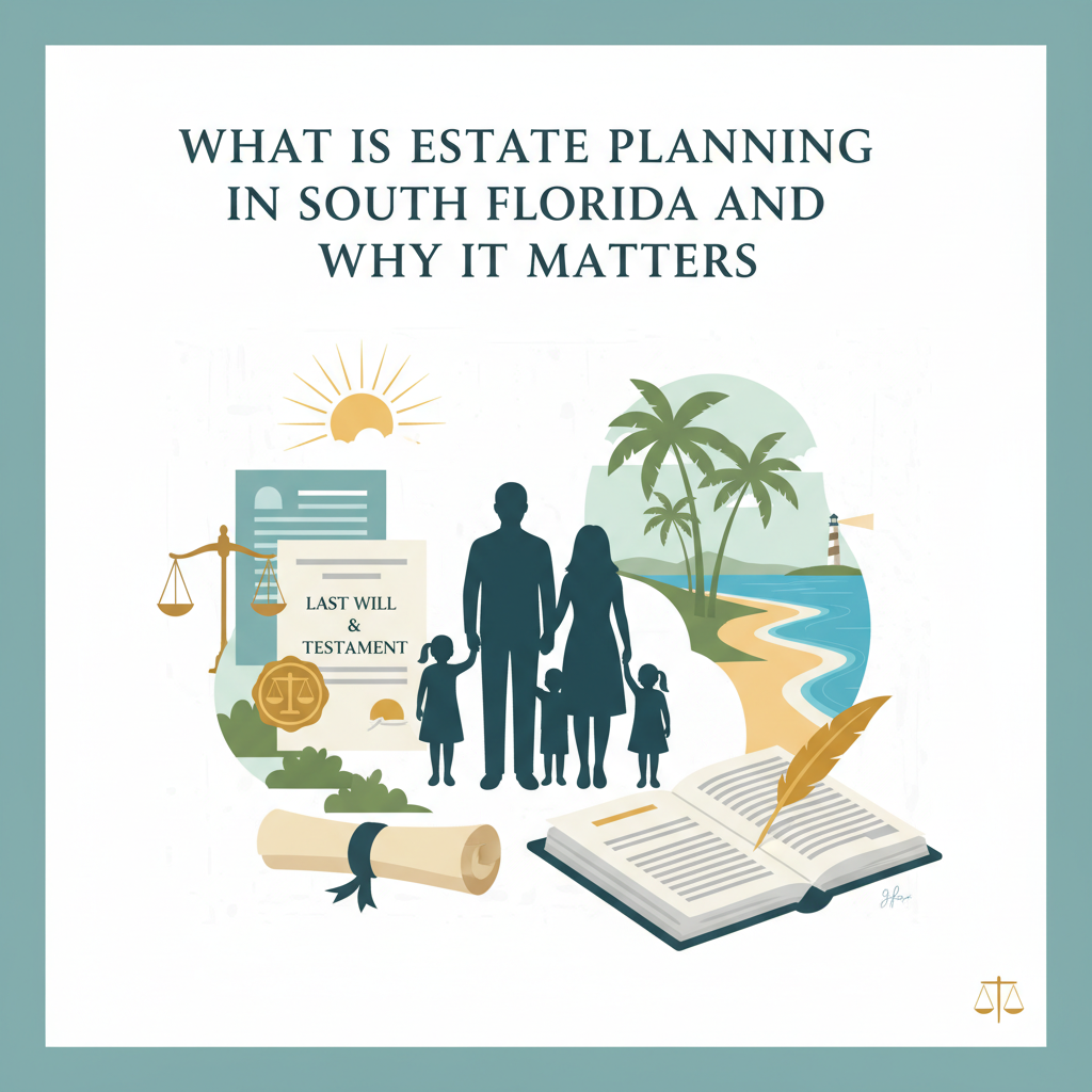If you’re asking, “What is estate planning in South Florida?” you’re already taking an important first step toward protecting your future. Estate planning is the process of organizing your assets,...