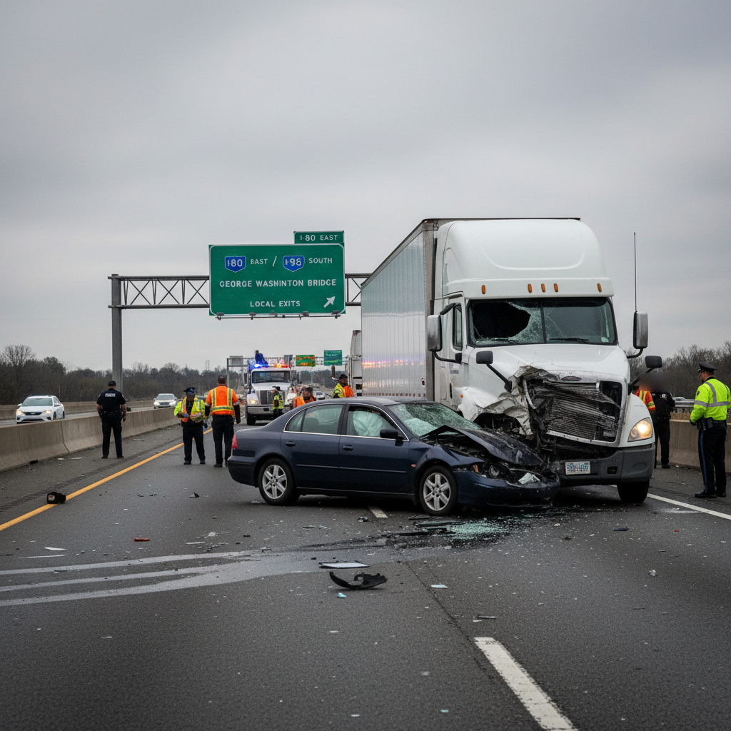 What to Do After a Trucking Accident in Hackensack, NJ