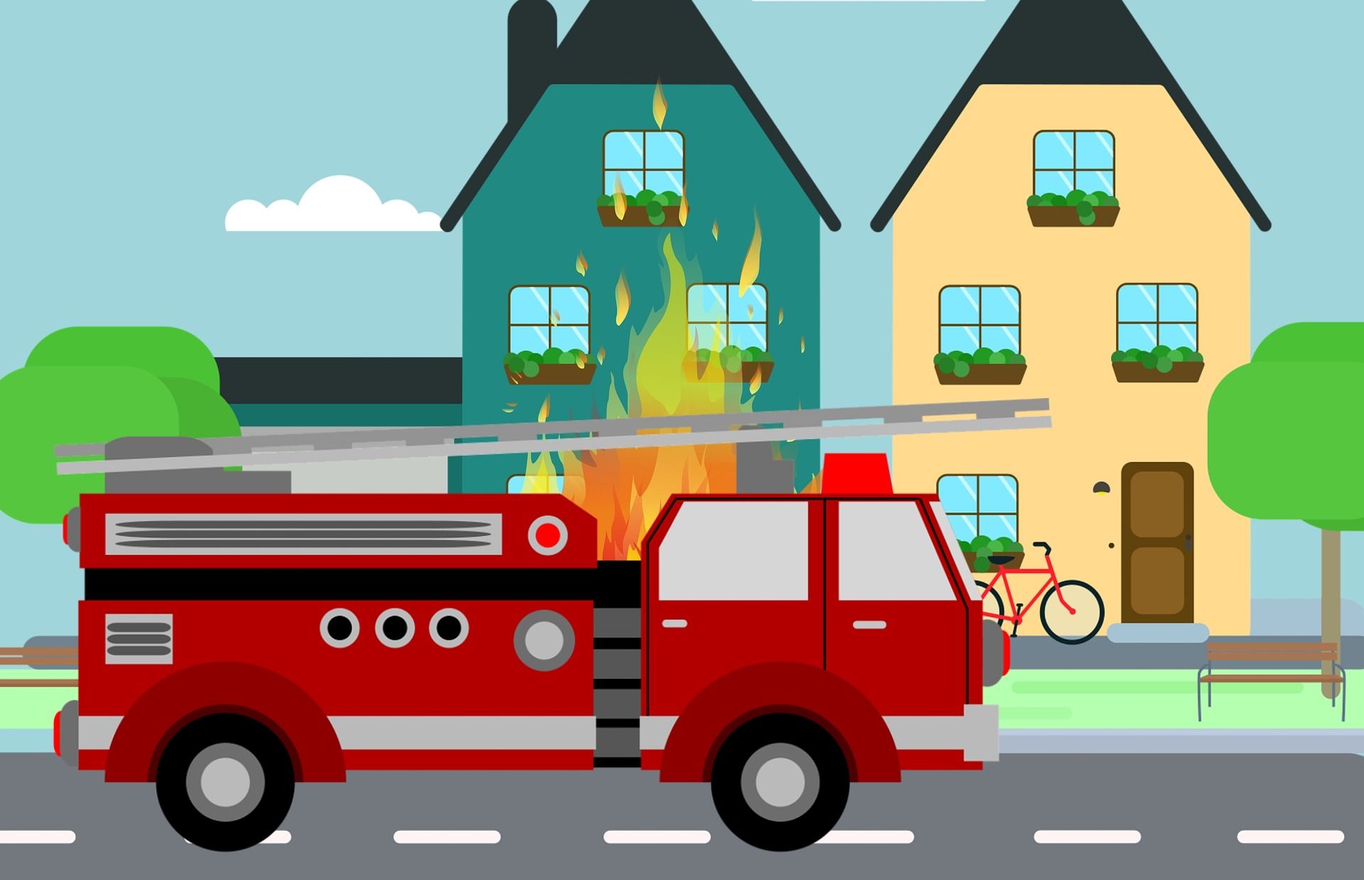 Will my home insurance cover my car in a house fire?