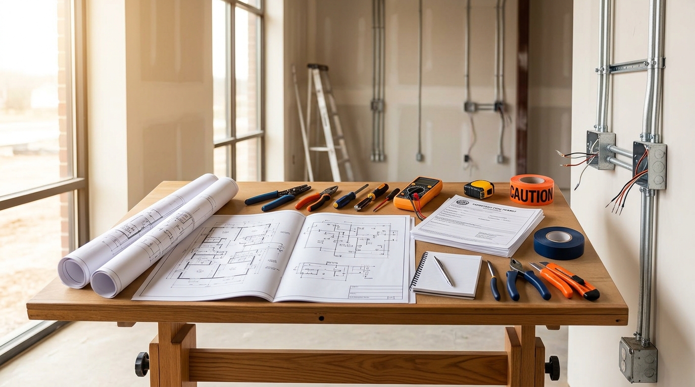 What Is Design-Build Electrical? A Wichita Guide to One Contractor for Planning, Permitting & Installation