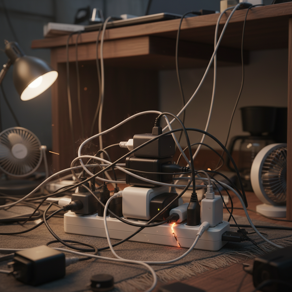 Why Your Breaker Keeps Tripping: The Hidden Danger of Too Many Devices on One Circuit
