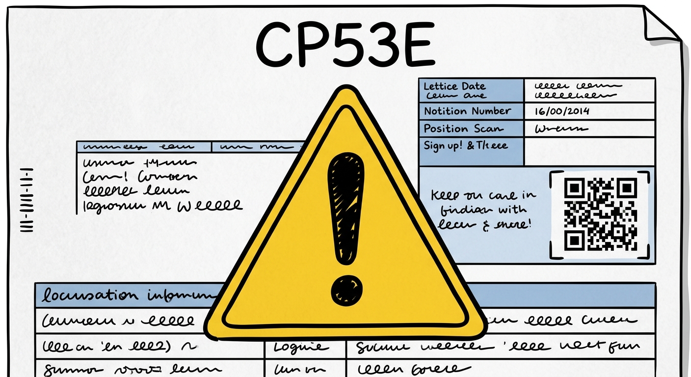 Got an IRS CP53E Notice? What It Means and How to Fix It
