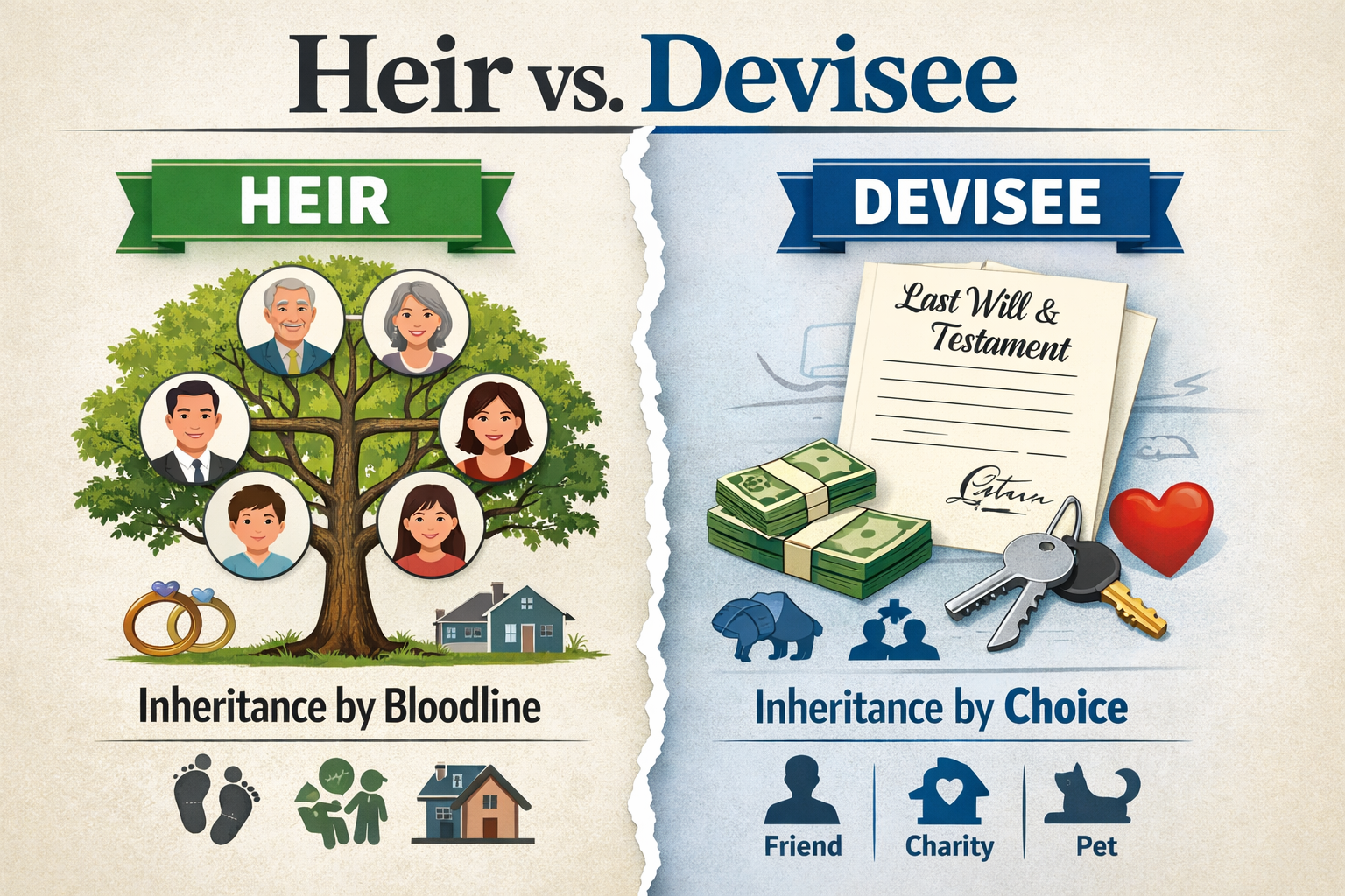 Heir vs. Devisee: Understanding the Vital Difference in Michigan Probate