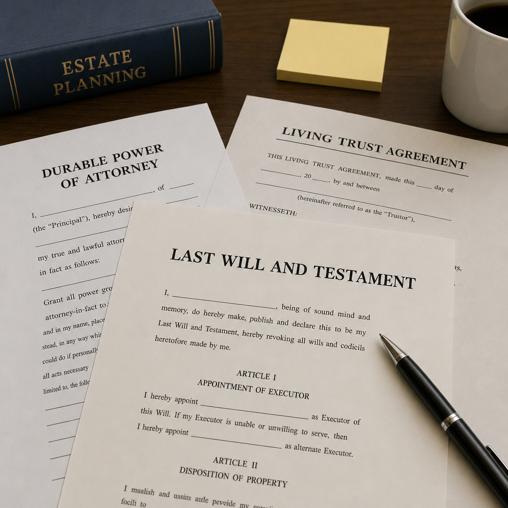 Essential Estate Planning Documents Pascaris Law Firm PLLC West Bloomfield Estate Planning Attorney