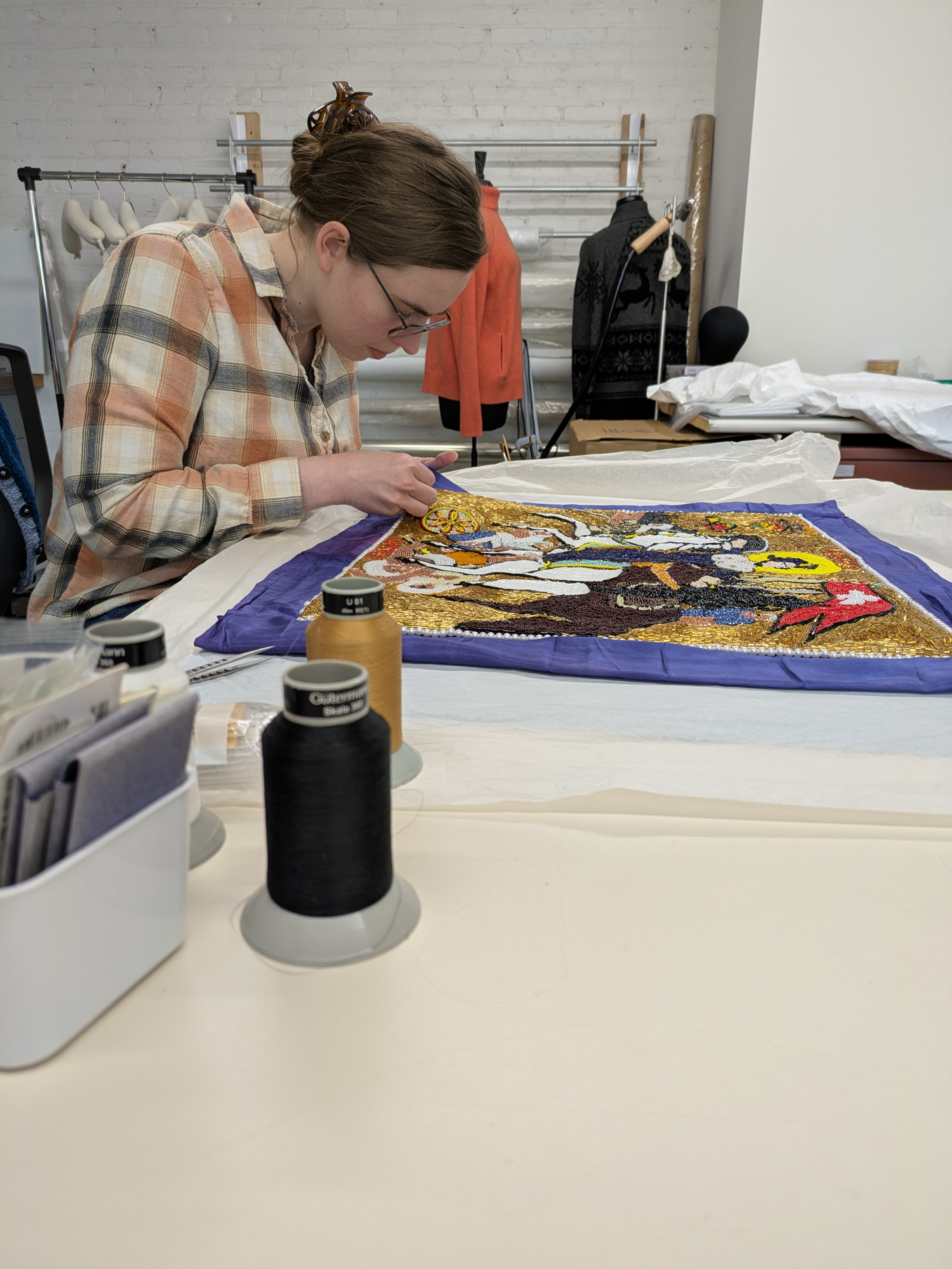 Hanging by a Thread? Learn to Protect Your Textiles with ICA Conservator Zoey Hasselbring