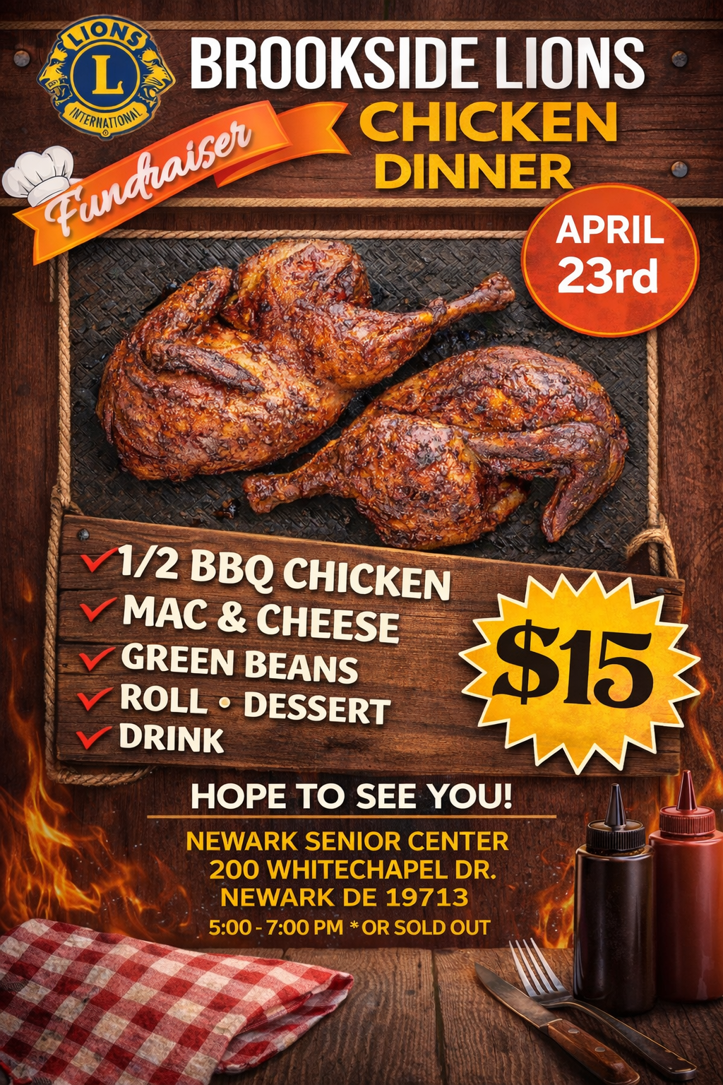 Chicken BBQ Spring 2026