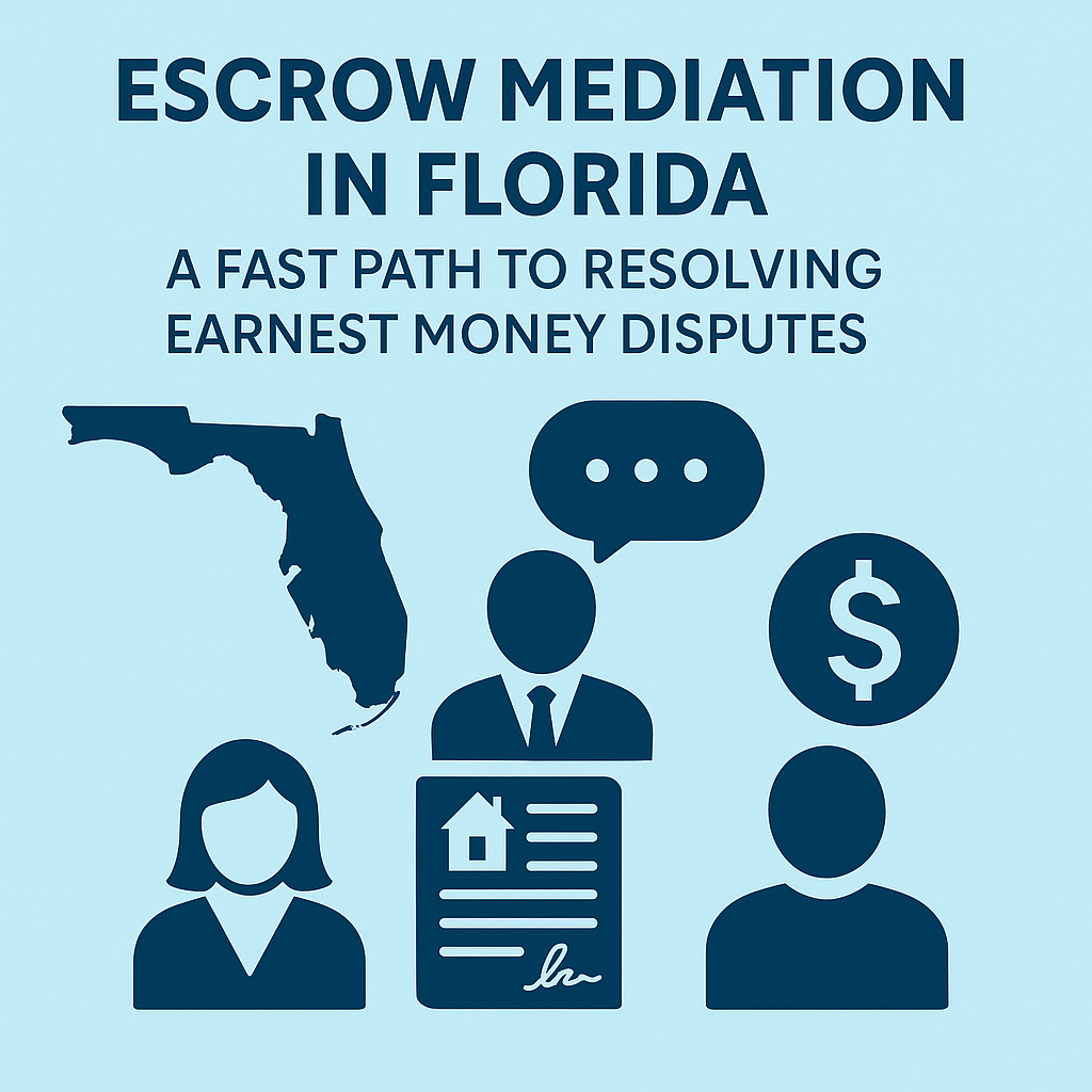 Escrow Mediation in Florida: A Fast Path to Resolving Earnest Money Disputes