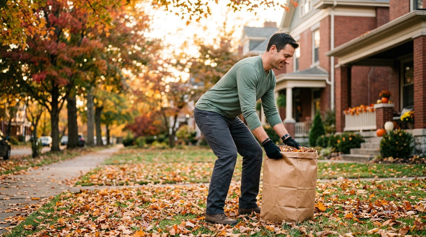 Quick SummaryBreak fall yard work into shorter sessions instead of trying to finish everything at once.Use a hip hinge, keep bags and boxes close to your body, and avoid twisting while carrying a...